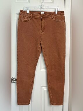 Wash Lab Caramel Skinny Jeans NWOT